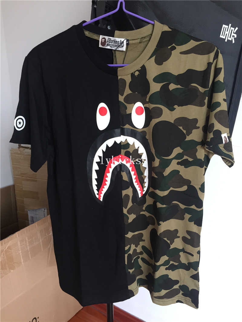 A Bathing Ape Shark Bape Tshirt